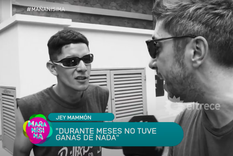 Un transeunte interrumpió una nota con el actor para hacerle una incómoda pregunta. Foto: Imagen de El Trece