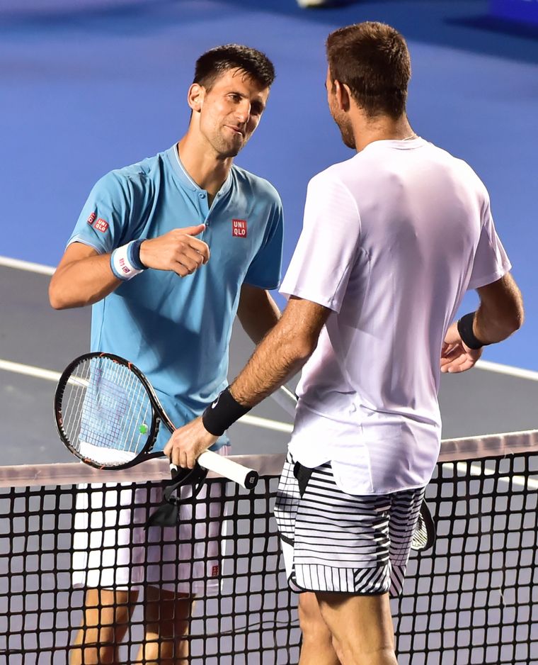 Nole y Delpo, dos cracks. DPA Foto: DPA