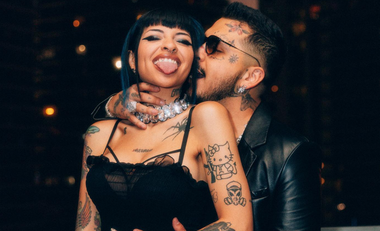 CHRISTIAN NODAL Y CAZZU LOA ARTISTAS ESTÁN EN LA DULCE ESPERA DE SU PRIMER HIJO Foto: INSTAGRAM @CAZZU