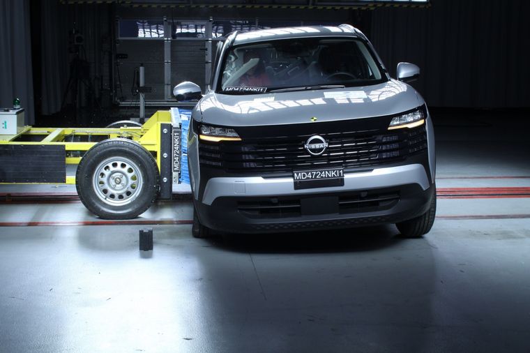 Nissan Kicks Prueba Latin NCAP