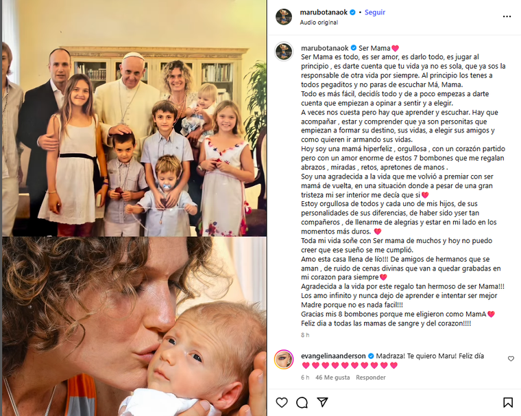 Maru Botana en redes. Créditos: Instagram Maru Botana en redes. Créditos: Instagram