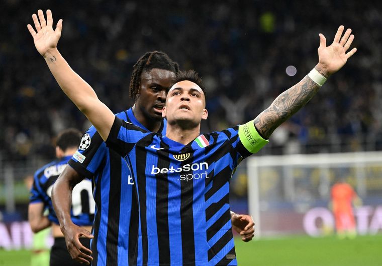 Lautaro Martínez está en una nueva final de Champions League por el Inter. Foto: EFE