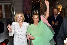 Mirtha Legrand festejó su cumpleaños en la casa de Marcela Tinayre.