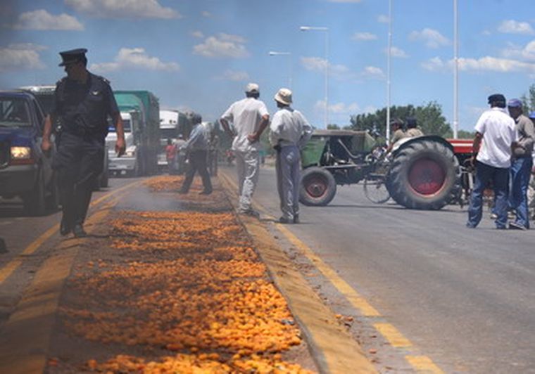 Los productores del Este golpeados desde hace tiempo. Foto: Nacho Gaffuri / MDZ