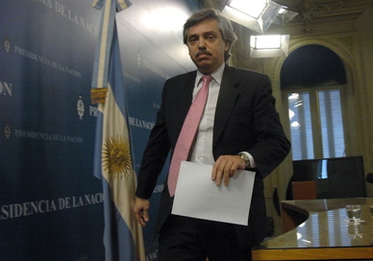 El jefe de Gabinete, Alberto Fernández. Foto: NA