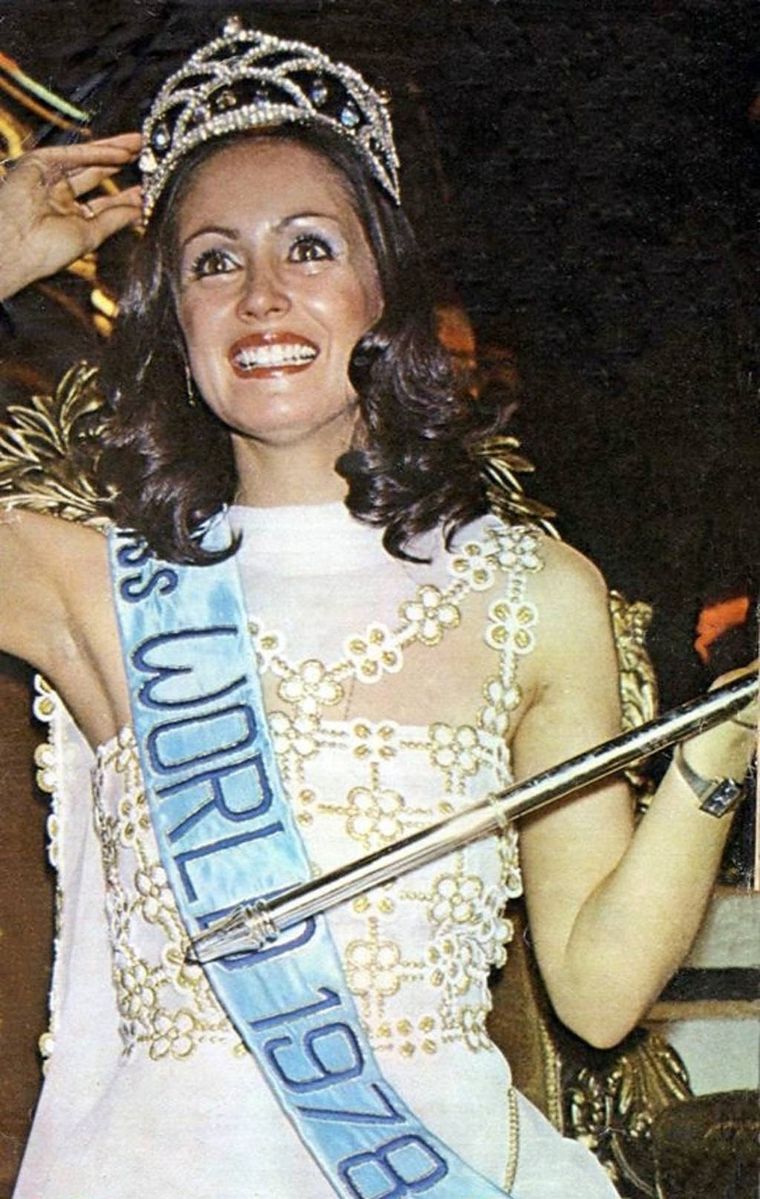 Silvana Suárez se consagró como Miss Mundo en 1978.
