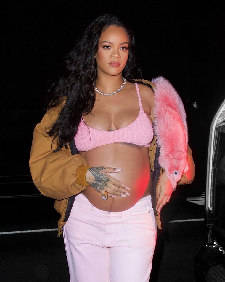 Rihanna vivió su embarazo de una manera muy particular