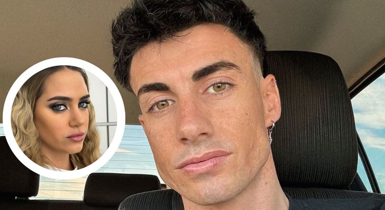 El ex Gran Hermano Alan Simone posteó un mensaje con un palito para Sabrina Cortez Los ex participantes del reality se separaron por infidelidades