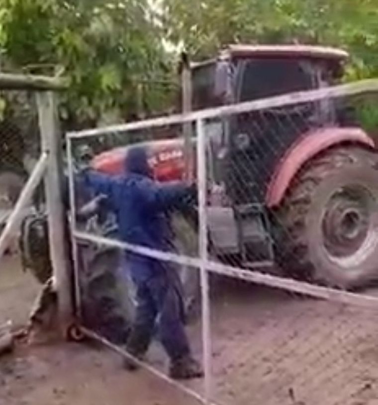 El momento de la agresión