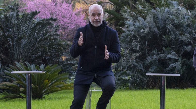 El jefe de Gobierno porteño criticó al Gobierno nacional. Foto: Prensa GCBA