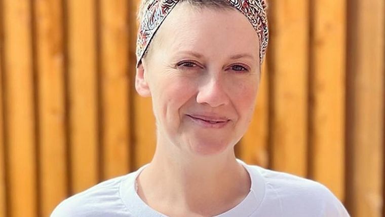 Kelly Pendry fue diagnosticada con cáncer de útero en noviembre de 2021. Foto: FAMILIA PENDRY