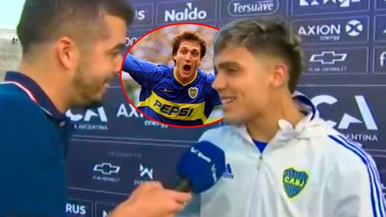 Zeballos respondió a las comparaciones con Guillermo Barros Schelotto.