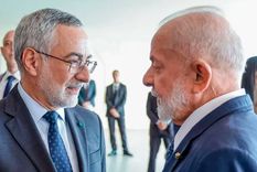 Lula con el embajador Julio Bitelli