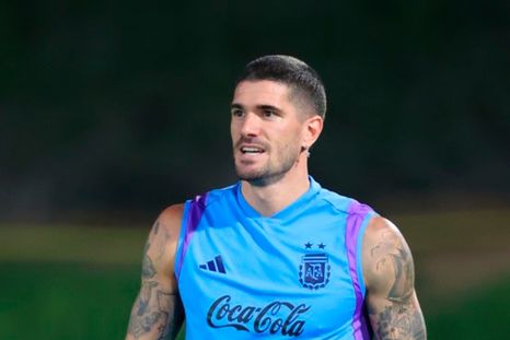 El presidente del Atlético de Madrid habló sobre la llegada de Rodrigo de Paul al Inter Miami. El presidente del Atlético de Madrid habló sobre la llegada de Rodrigo de Paul al Inter Miami.