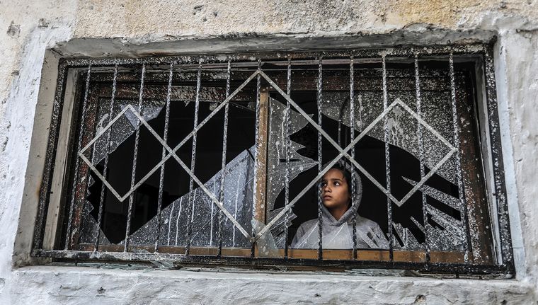 Gaza sigue atravesando una catástrofe humanitaria. Foto: Dpa.