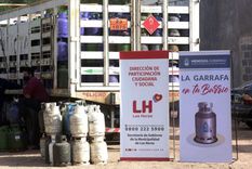 Se estima que 20 millones de personas, casi la mitad de la población del país debe usar garrafas para cocinar y para calefacción. Foto: Prensa Gobierno de Mendoza
