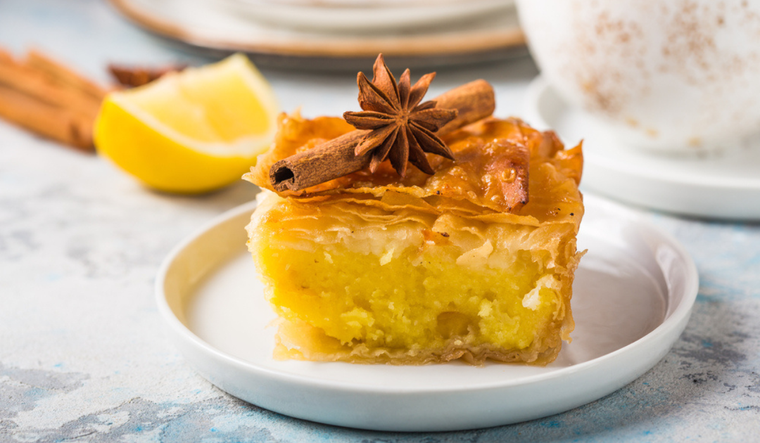 Bougatsa casera: el dulce griego más fácil y delicioso Foto: Shutterstock