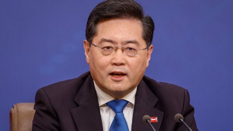 Qin Gang fue embajador de China en EE.UU. y ahora es ministro de Relaciones Exteriores. Foto: EPA