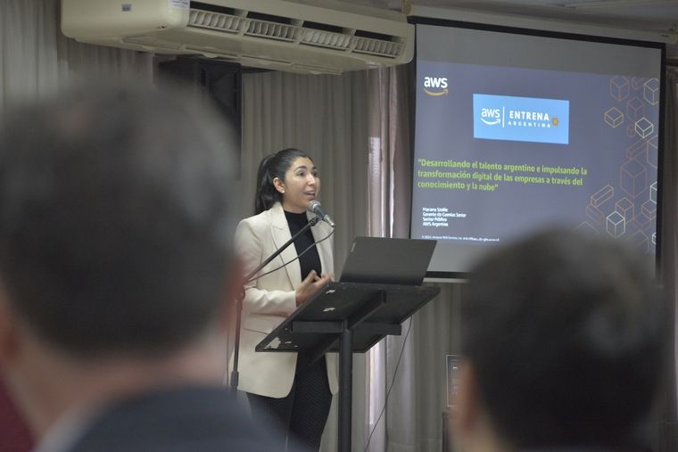 Amazon busca capacitar a 100.000 argentinos para 2025 Foto: Gobierno de Mendoza