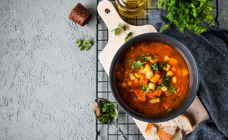 Sopa morura Una receta simple y deliciosa para hacer en pocos pasos. Foto: Shutterstock