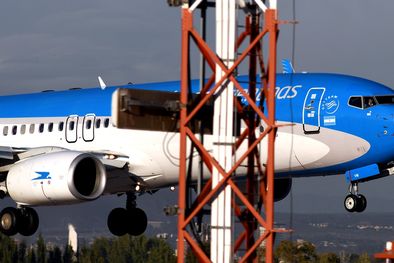MDZol | El avión registró el problema a la altura de Fortaleza, en Brasil. Foto: ALF PONCE / MDZ