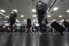 Fue una semana caótica en Aeroparque por la sorpresiva medida gremial de los trabajadores de Intercargo. Miles de pasajeros tuvieron problemas para volar Foto: Noticias Argentinas