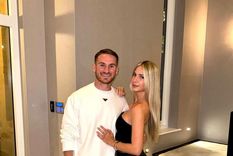 Emoción de la pareja argentina Foto: Instagram Alemacallister.