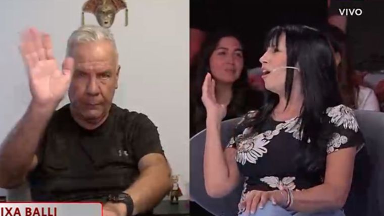 Los mediáticos cruzaron palabras y la discusión de la peor manera.