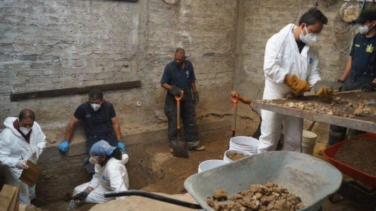 Se buscan más restos. Foto: Telemundo.