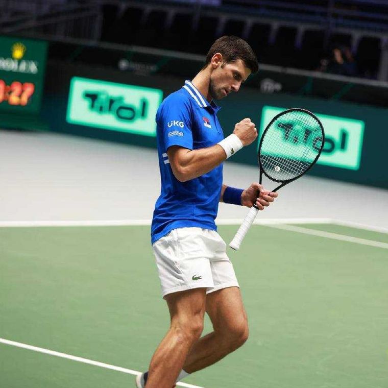 Djokovic no tuvo problemas en su debut. Foto: Copa Davis
