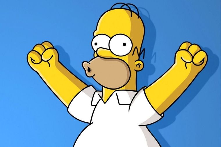 Homero Simpson Foto: Infobae