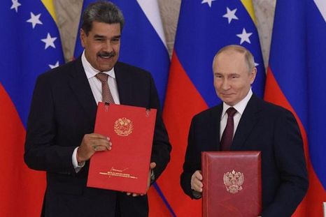 Maduro y Putin firmaron este miércoles un acuerdo de asociación estratégica. Foto: Getty Images Maduro y Putin firmaron este miércoles un acuerdo de asociación estratégica. Foto: Getty Images