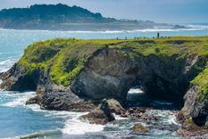 Mendocino es uno de los destinos más maravillosos de California en Estados Unidos Foto: Shutterstock