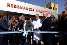 Un especial momento hace poco tiempo, cuando de la mano de Fundavita se inauguró el resonador magnético en el Notti.
