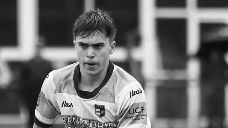 Jerónimo Fernández Bobbio, el rugbier que perdió la vida durante una cirugía.&nbsp;