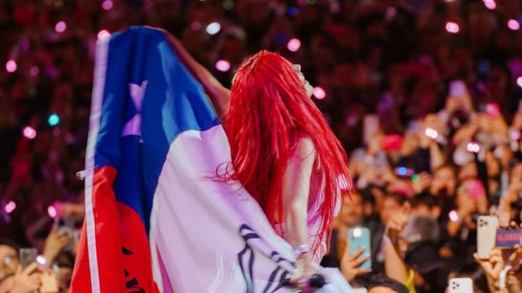 Karol G En Viña del Mar Foto: @karolg