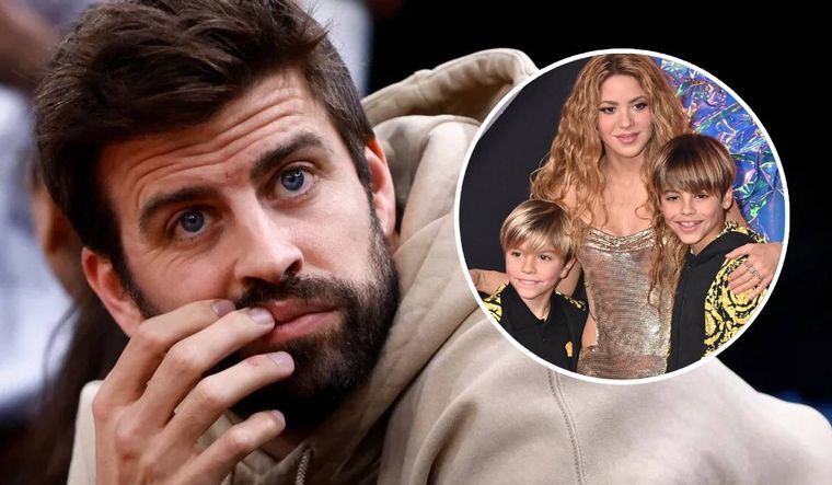 Gerard Piqué, preocupado por la seguridad de los hijos que tiene con Shakira.