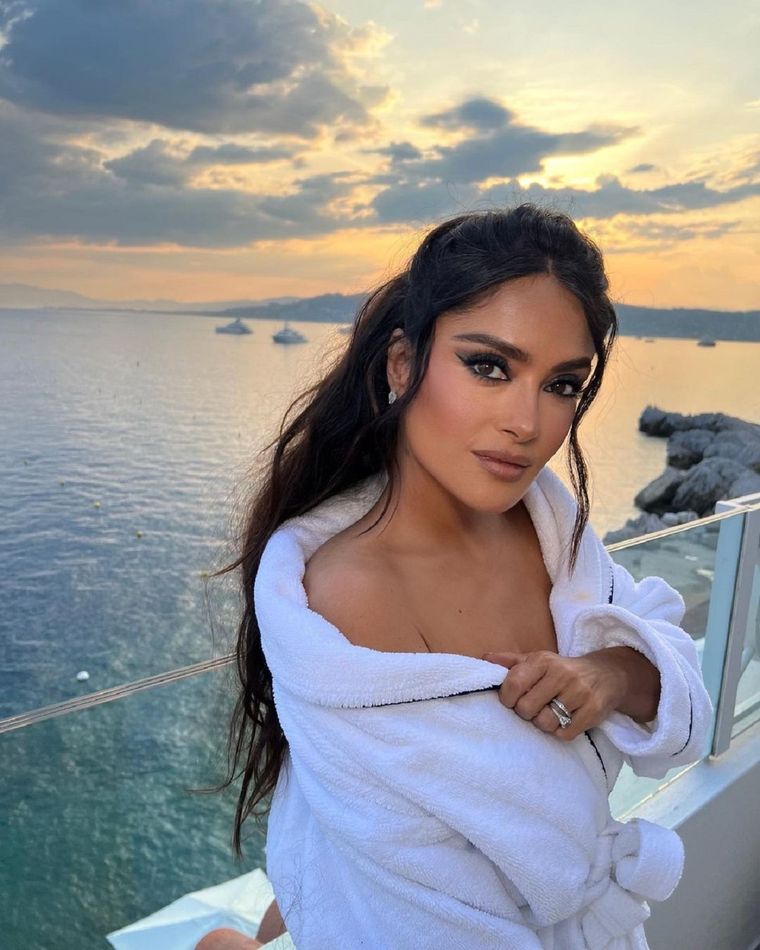 SALMA HAYEK LA ACTRIZ TIENE 56 AÑOS Foto: INSTAGRAM @salmahayek