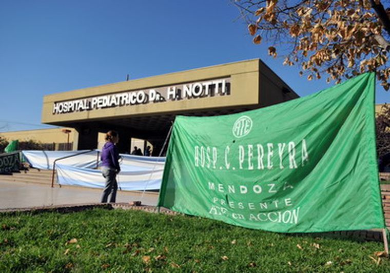 En el Notti fue donde más se sintió. Foto: Nacho Gaffuri / MDZ