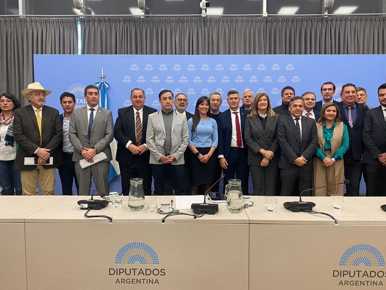 Fuerte reclamo de los intendentes por subsidios para los colectivos del interior Foto: Prensa MCSFE