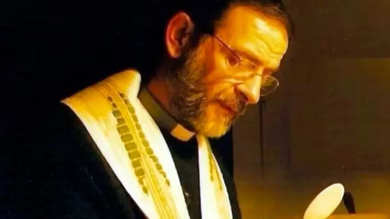 Padre Manuel Pascual, alias “el tantito” Foto: NA