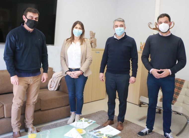 La diputada visitó a los referentes del PRO en Mendoza. Foto: Ciudad de Buenos Aires