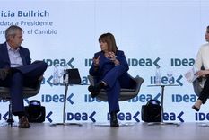 Patricia Bullrich La candidata estuvo en IDEA donde apuntó contra sus competidores. Crédito: Prensa Bullrich Foto: Prensa Bullrich