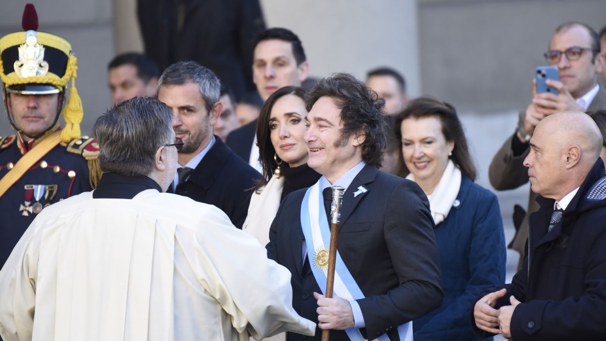 Javier Milei en el Tedeum del 25 de Mayo: ausencias, fotos y discursos
