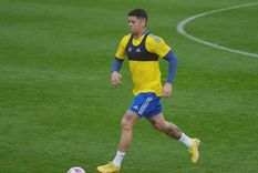 Se lesionó Rojo y es duda para el superclásico.