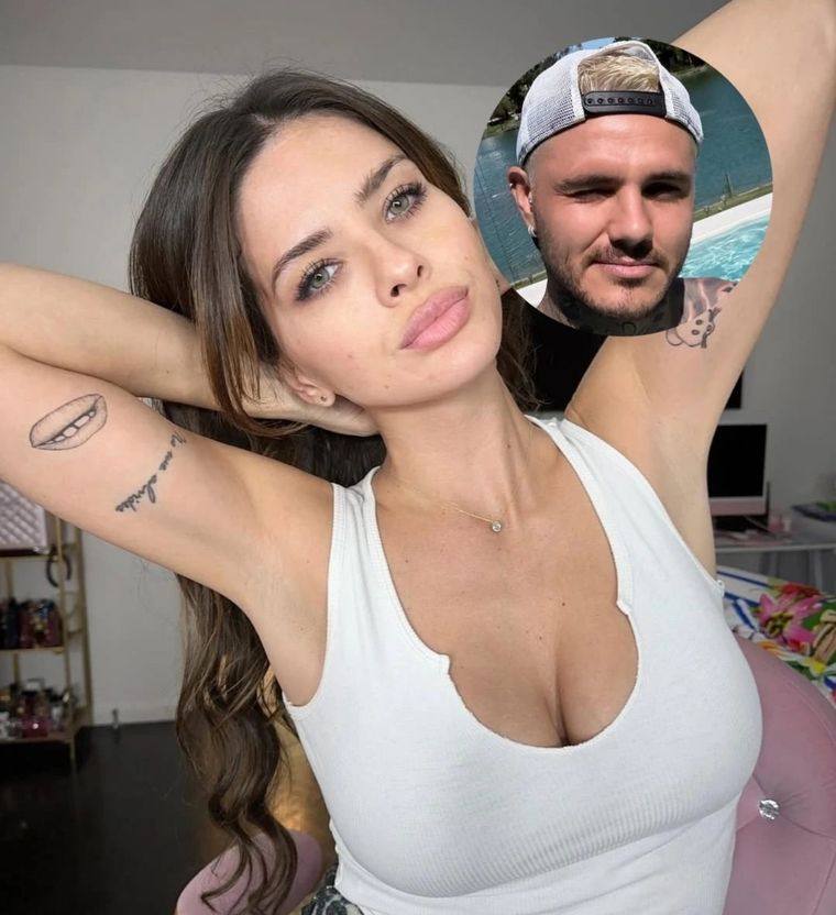 Mauro Icardi y la China Suárez, en el centro de la atención mediática Foto: Instagram @sangrejaponesa/ @mauroicardi.