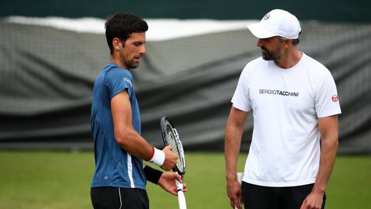 Ivanisevic le bajó al precio a sus discusiones con Djokovic Foto: EFE