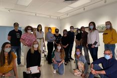 ¿quien es la artista mendocina que expone en el hispafest de miami?