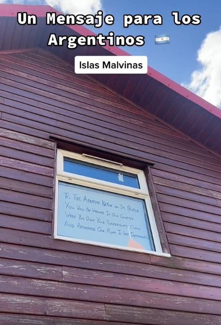 Un mensaje dirigido a la Nación Argentina generó polémica Foto: TikTok/@maurikesa