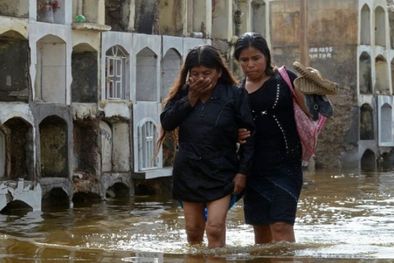 MDZol | En 2017, El Niño causó lluvias torrenciales en Perú que derivaron en inundaciones y deslaves que afectaron a miles de personas. Foto: GETTY Images.
